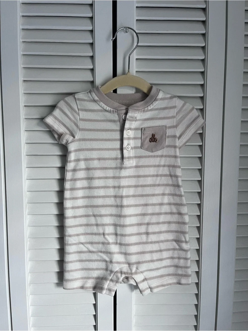 GAP Baby Henley Shorty One Piece